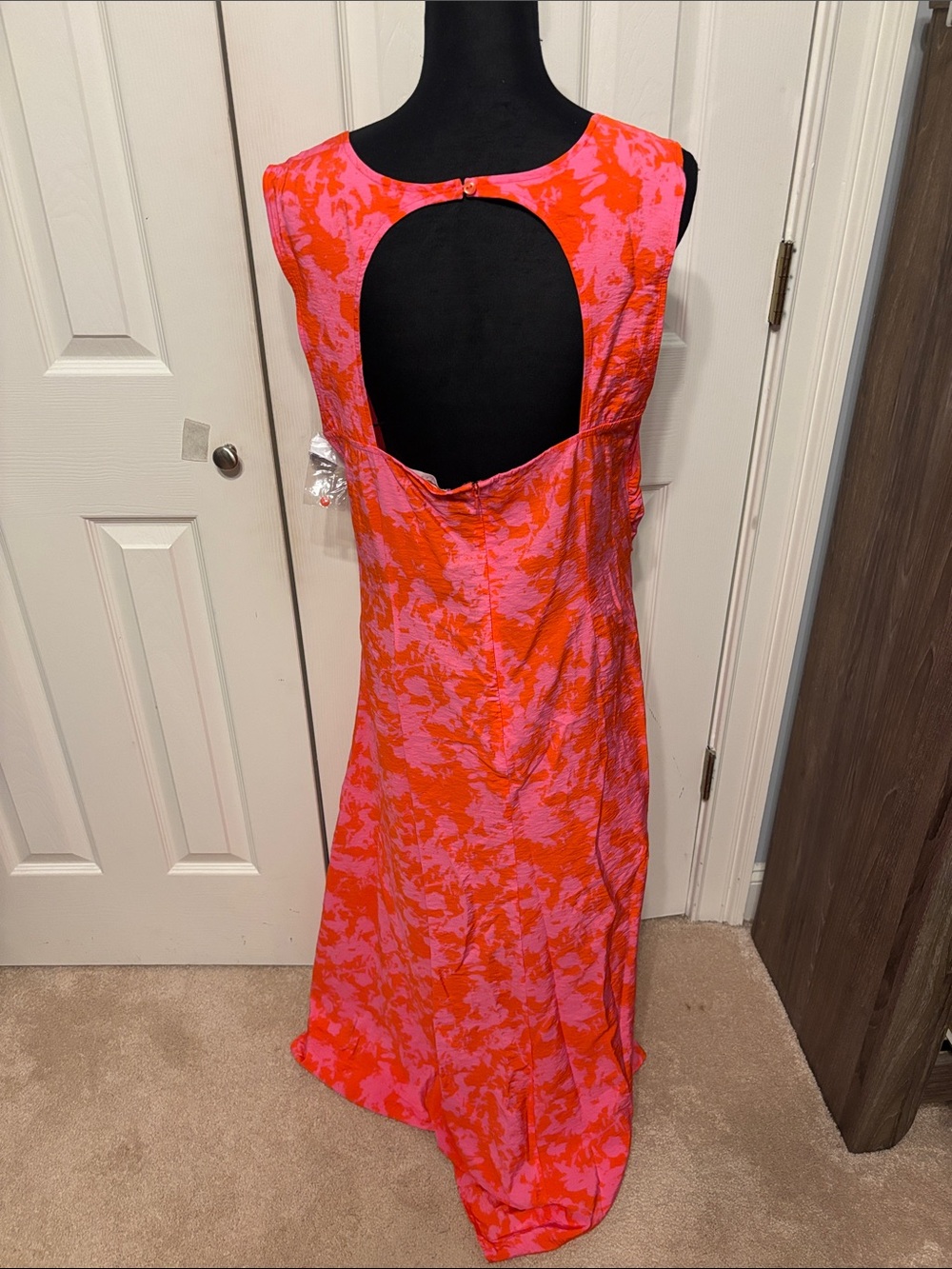 Chelsea28 Ruched High-Low Midi Plus Dress - Picture 7 of 11